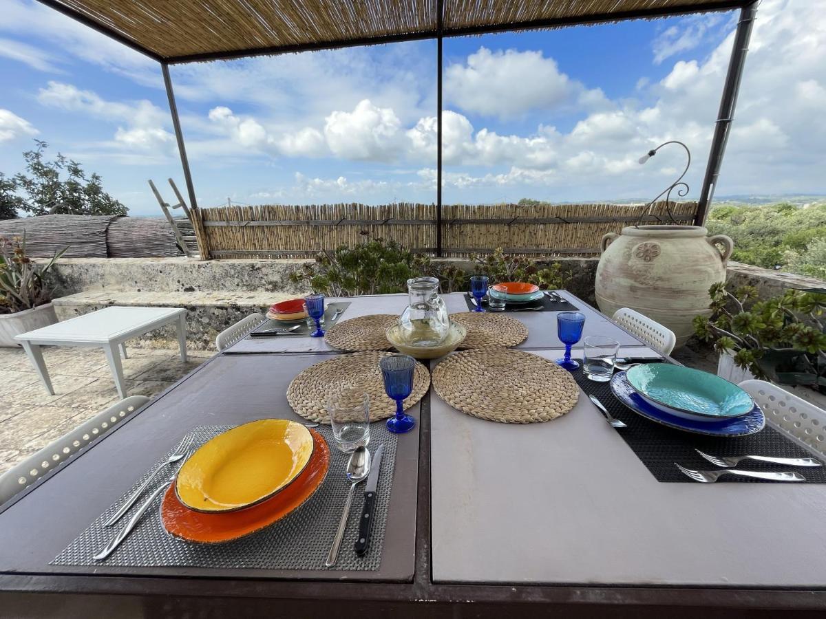 Il Dammuso Di Noto - Villa Con Piscina Privata Avola Exterior foto